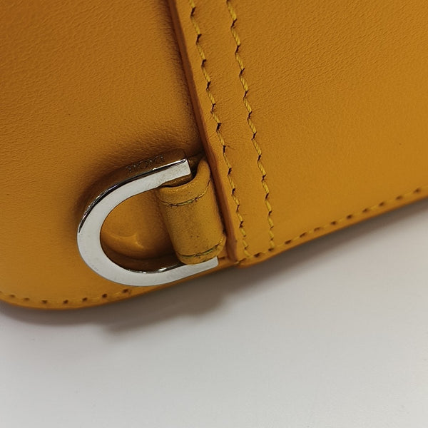 World Tour Large Calfskin Yellow
