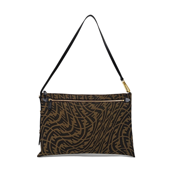 Canvas Top Handle Bag Brown