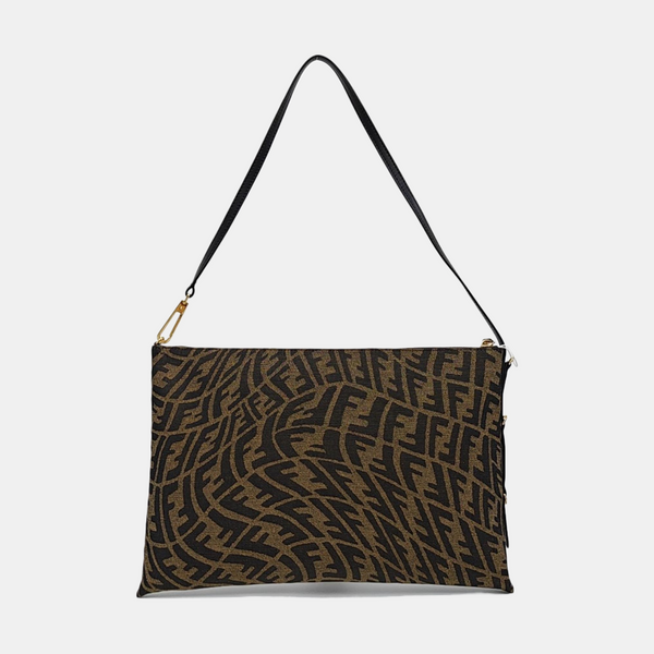 Canvas Top Handle Bag Brown
