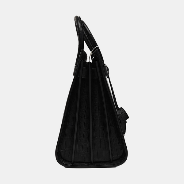 SAC DE JOUR Small Calfskin Black