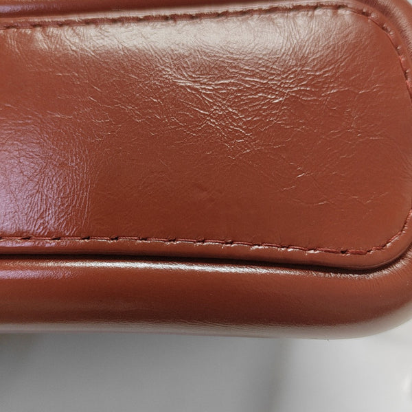 GABRIELLE Small Quilted Calfskin Red