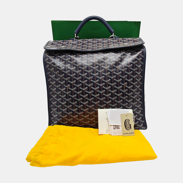 Saint Léger Coated Canvas Blue