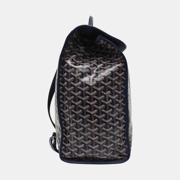 Saint Léger Coated Canvas Blue