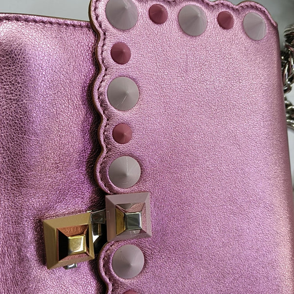 Kan I Mini Calfskin Pink