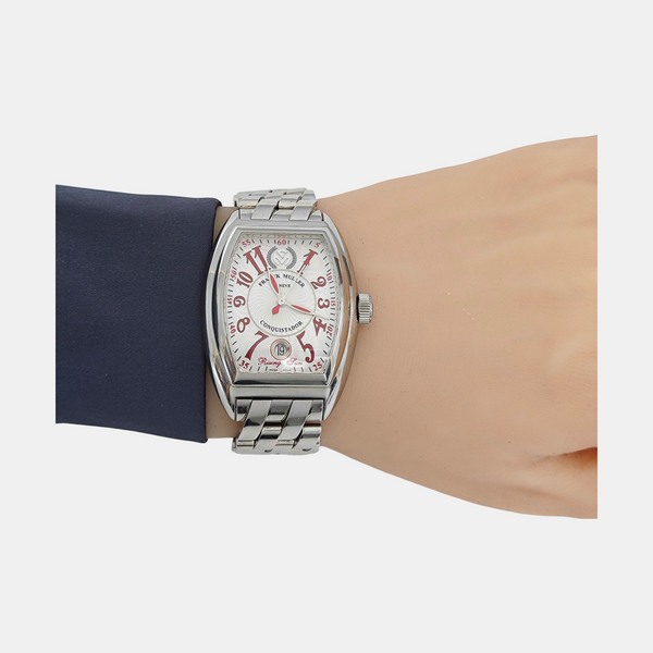34.7mm White Automatic Watch