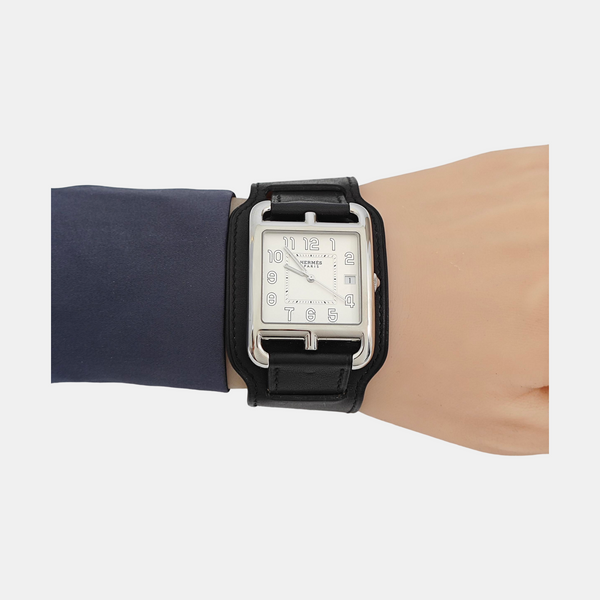 33mm White Quartz Watch