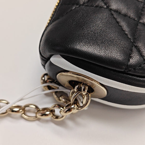 Vibe Super Mini Cannage Lambskin Black