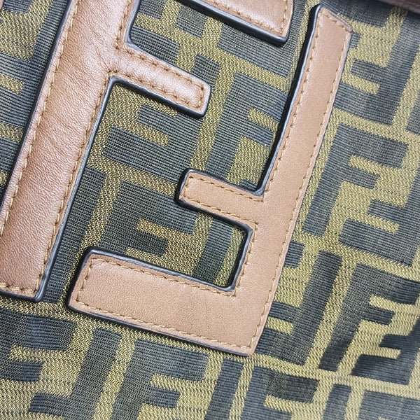 Canvas Shoulder Bag Brown