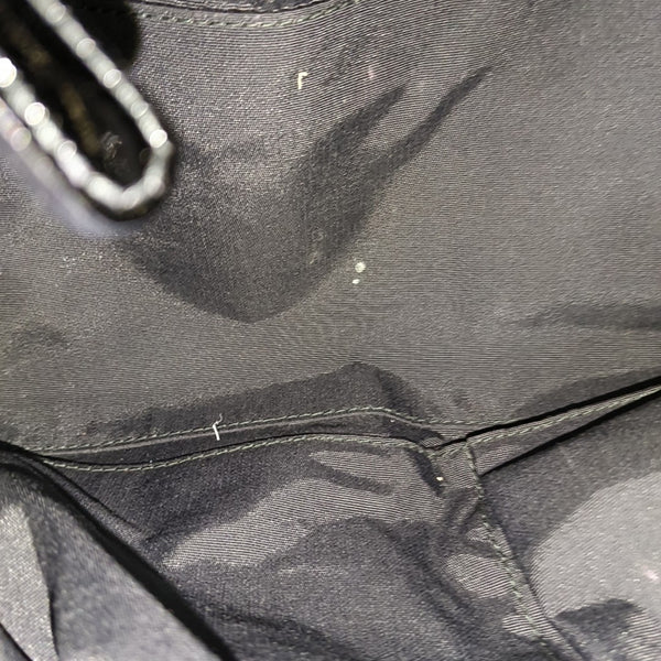 Le Trente Large Cannage Patent Leather Black