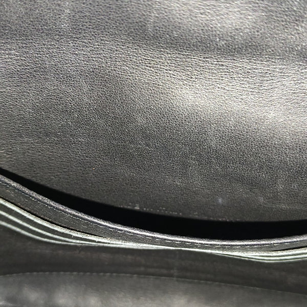 Miss Dior Cannage Patent Leather Black