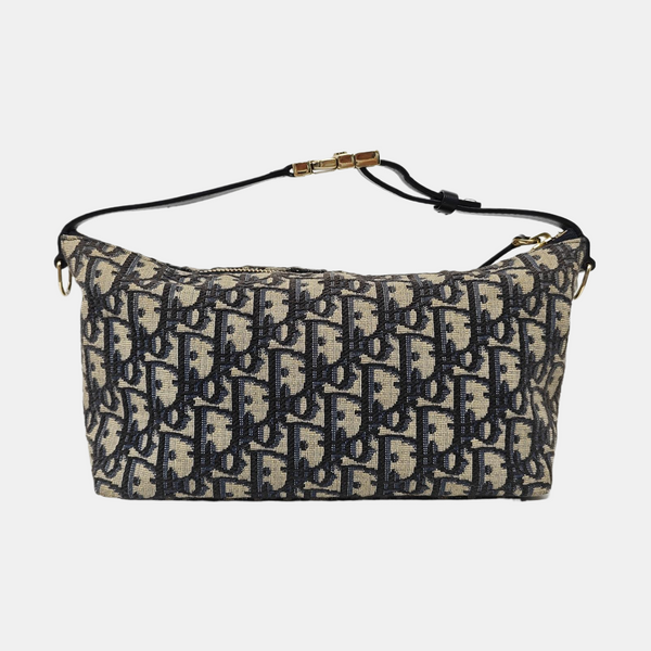 Diortravel Nomad Medium Oblique Canvas Beige
