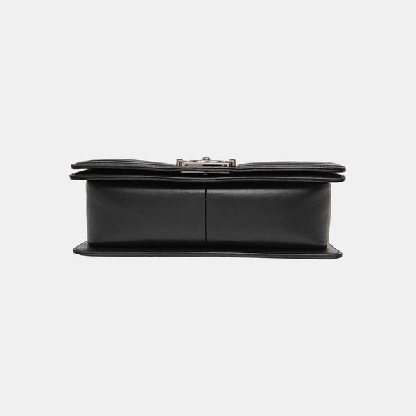BOY CHANEL Medium Lambskin Black