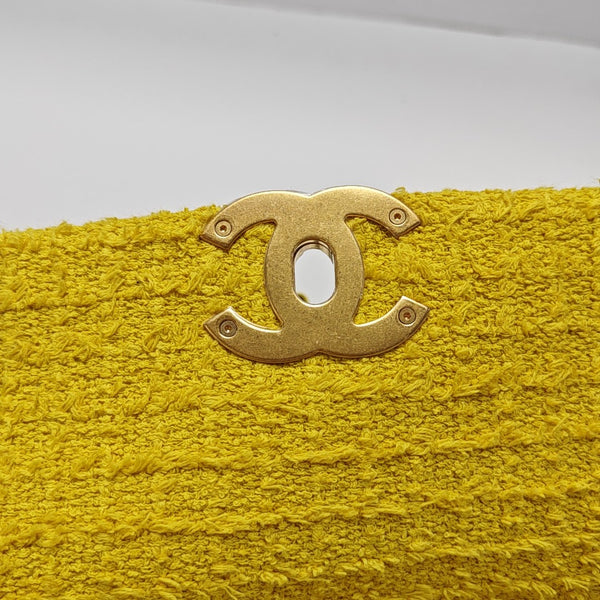 CHANEL 19 Small Quilted Yellow