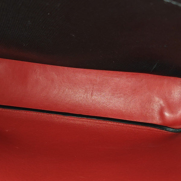Double Medium Calfskin Black
