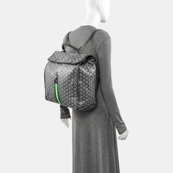 Saint Léger Coated Canvas Gray