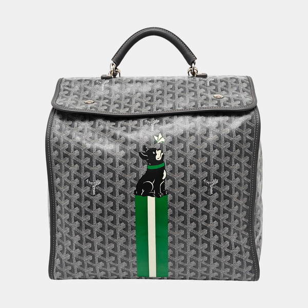 Saint Léger Coated Canvas Gray