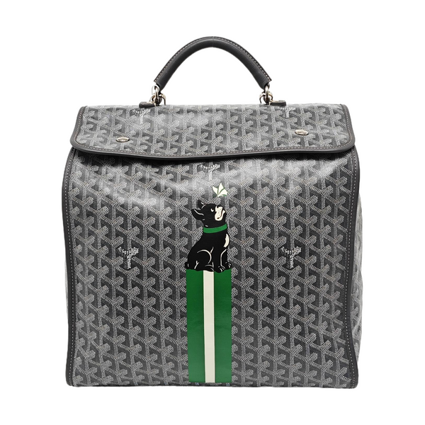 Saint Léger Coated Canvas Gray