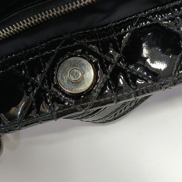 Dior Soft Cannage Patent Leather Black