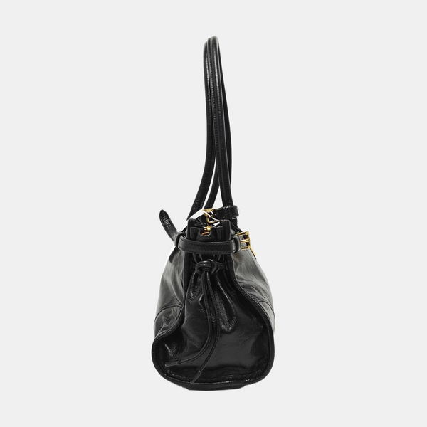 Bonnie Medium Calfskin Black