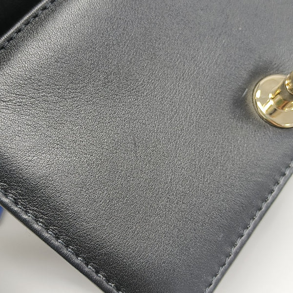 BOY CHANEL Chevron Grained Calfskin Black