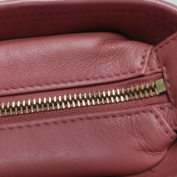 GABRIELLE Large Quilted Calfskin Red