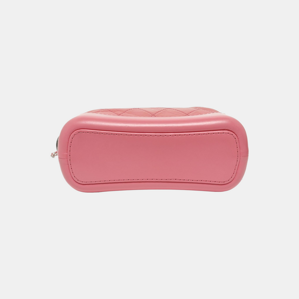 GABRIELLE Small Quilted Calfskin Red