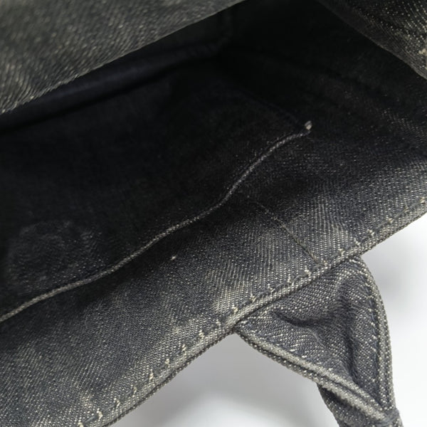 Denim Quilted Denim Gray