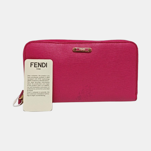 Calfskin Wallet Red