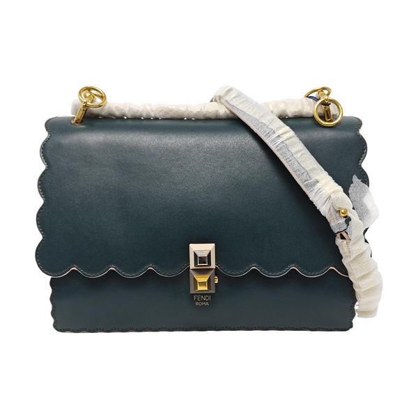 Kan I Medium Calfskin Green