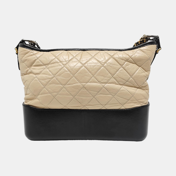 GABRIELLE Medium Quilted Calfskin Pink