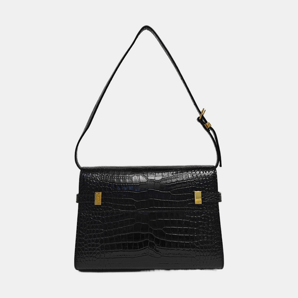MANHATTAN Small Calfskin Black