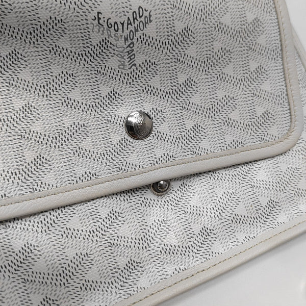 Plumet Coated Canvas White