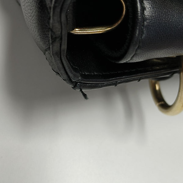 Lady D-Joy Super Mini Cannage Lambskin Black