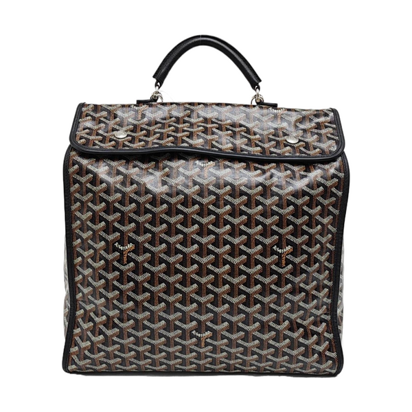 Saint Léger Coated Canvas Black