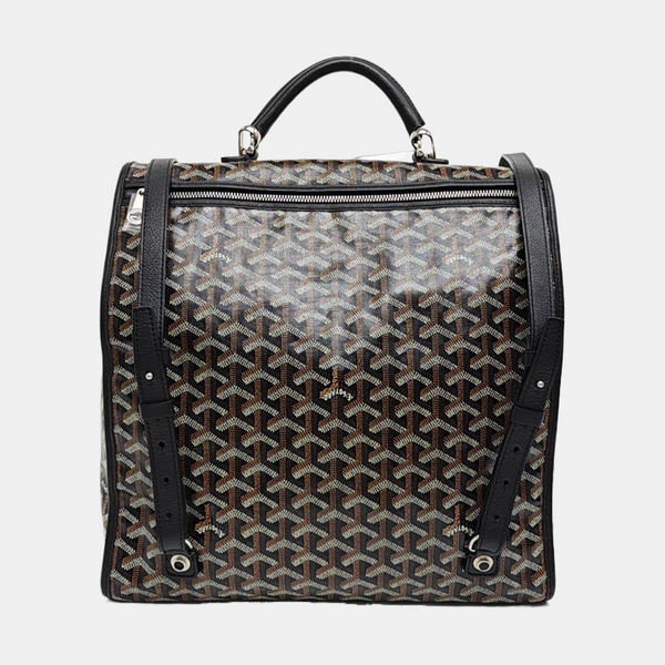 Saint Léger Coated Canvas Black