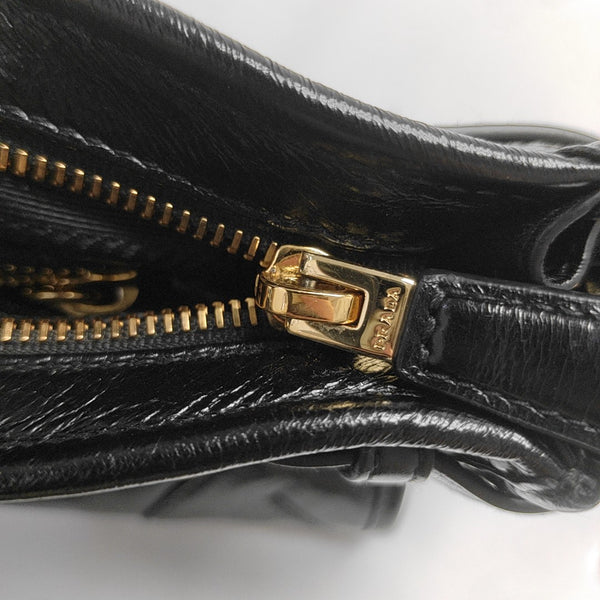Bonnie Medium Patent Leather Black
