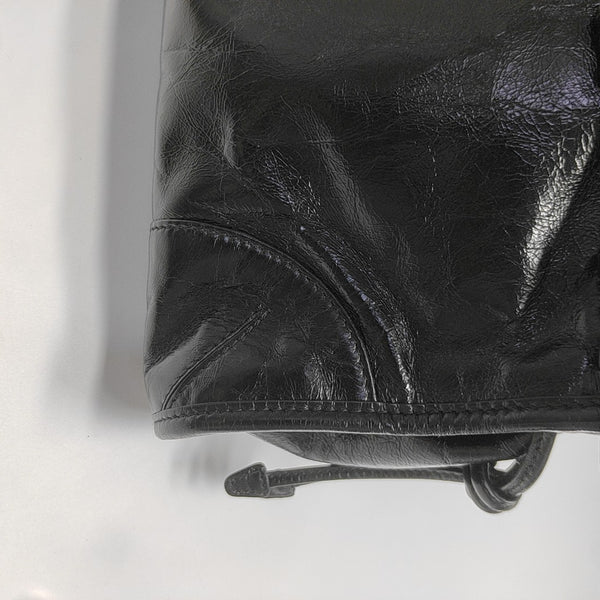Bonnie Medium Patent Leather Black