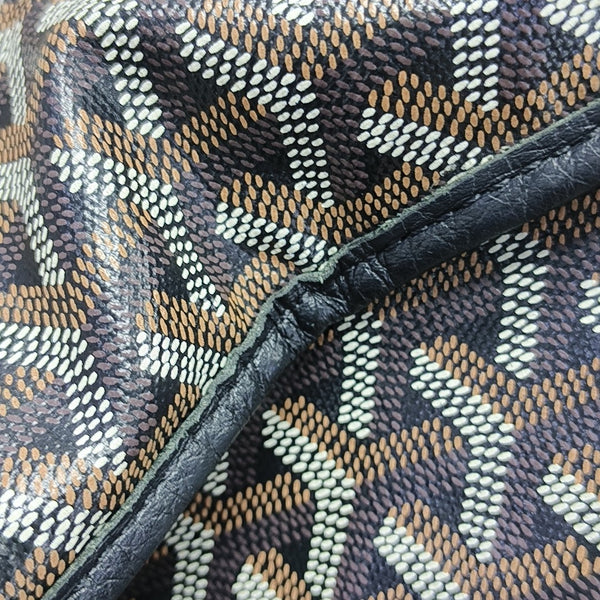 Saint Léger Coated Canvas Brown