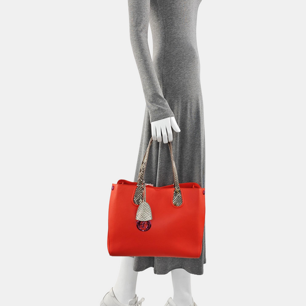 Christian Addict Calfskin Red