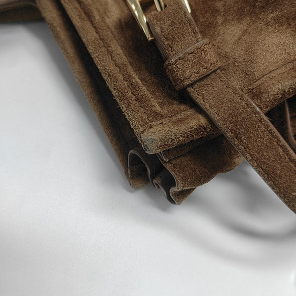 Bonnie Medium Suede Brown