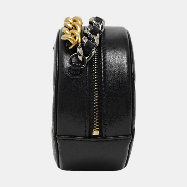 CHANEL 19 Small Quilted Lambskin Black