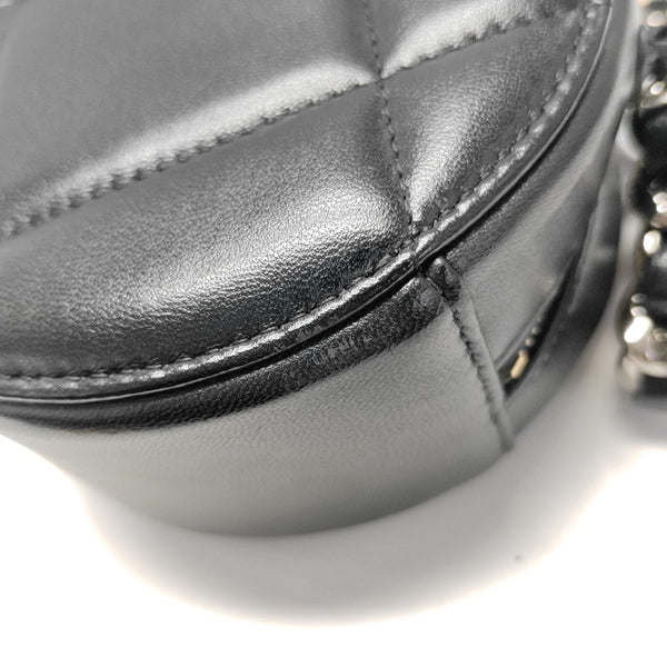 CHANEL 19 Small Quilted Lambskin Black