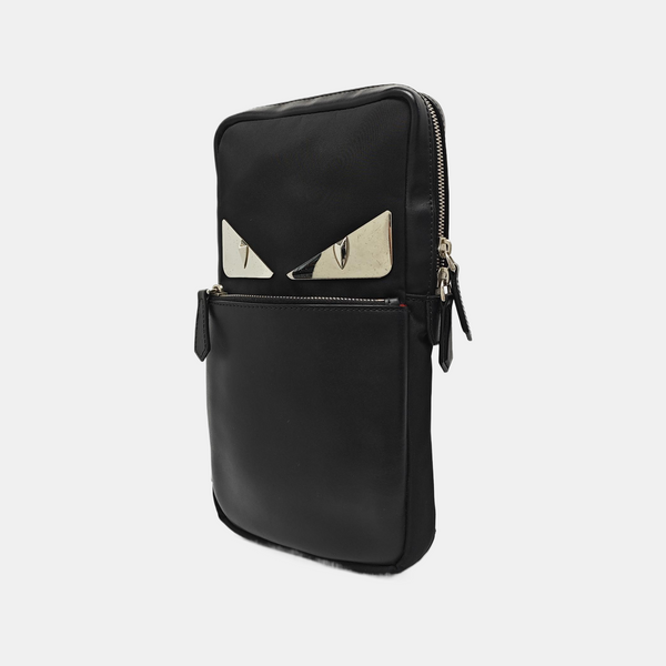 Calfskin Shoulder Bag Black