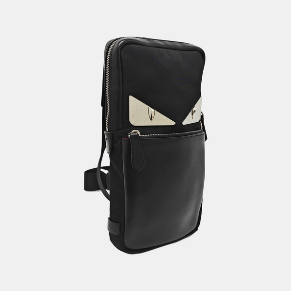 Calfskin Shoulder Bag Black