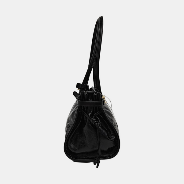 Bonnie Medium Patent Leather Black