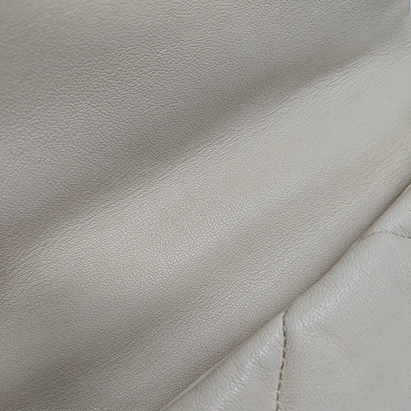 CHANEL 19 Small Quilted Lambskin Beige