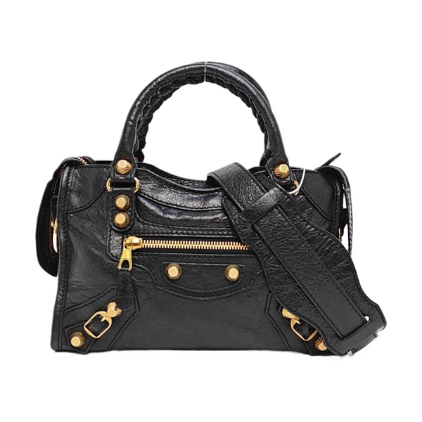 Classic City Mini Lambskin Black