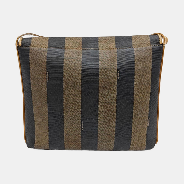Coated Canvas Shoulder Bag Multicolor