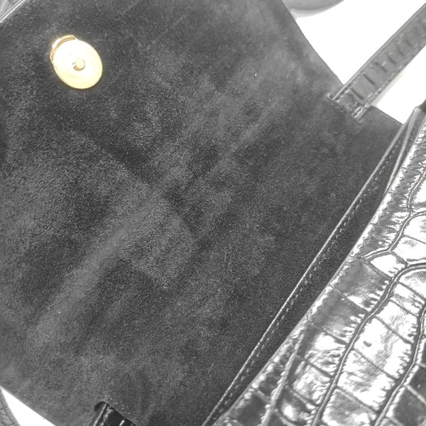 KAIA Small Calfskin Black
