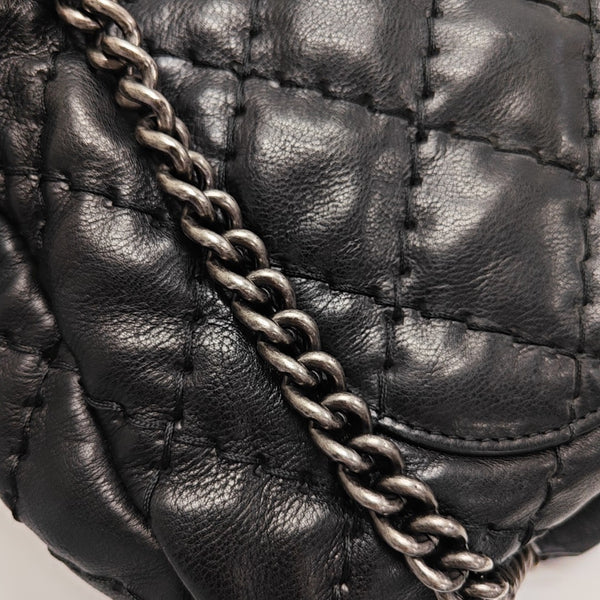 Quilted Calfskin Black